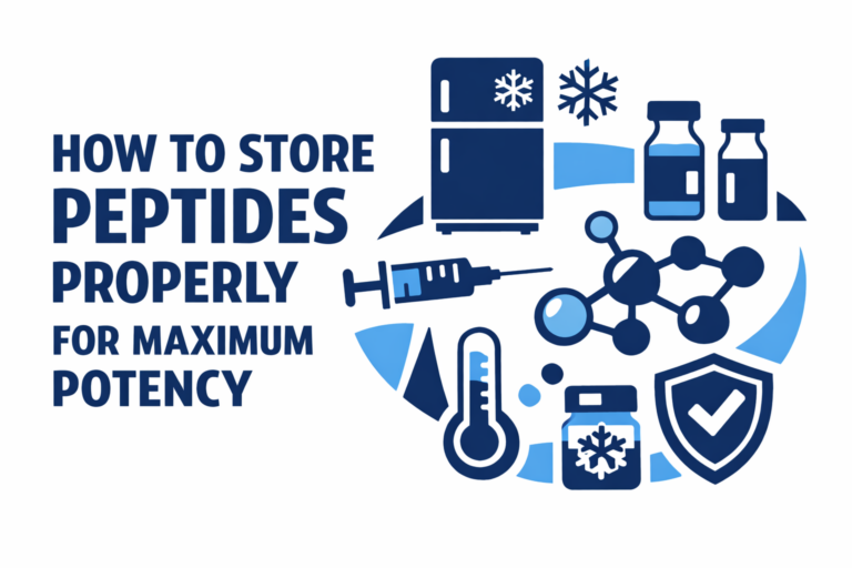 How to Store Peptides Properly for Maximum Potency