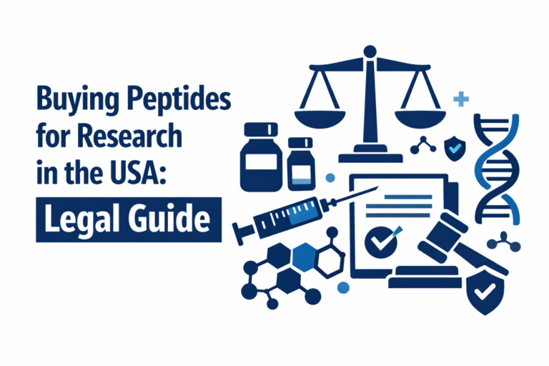Buying Peptides for Research in the USA: Legal Guide