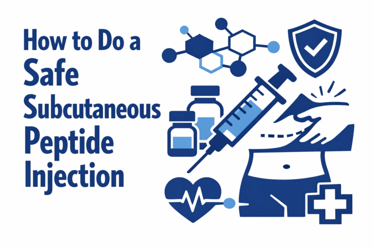 How to Do a Safe Subcutaneous Peptide Injection